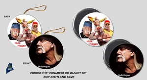 Adorno/Imanes HULK HOGAN - Regalo Coleccionable Homenaje WWE WWF WCW Lucha Libre - Imagen 1 de 1