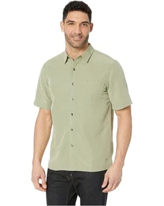 Royal Robbins Desert Pucker S/S Shirt Men XL Olive Short Sleeve Button-Up RED644 - Picture 1 of 8