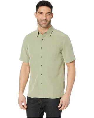 Royal Robbins Desert Pucker S/S Shirt Men XL Olive Short Sleeve Button-Up RED644 - Image 1 of 4