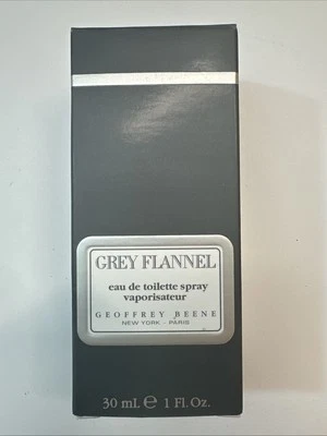 Geoffrey Beene Franela Gris Por Geoffrey Beene para Hombres - 1 OZ Edt Spray Nuevo En Caja Foto 1 de 4