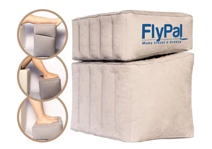 Inflatable Foot Rest for Air Travel, U.S Patented 2 in 1 Design, Blow-Up Pill... - Picture 1 of 8