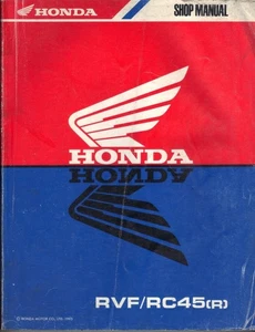 HONDA RVF750 RC45 SUPERBIKE 1994 ORIGINAL FACTORY WORKSHOP MANUAL - Picture 1 of 2