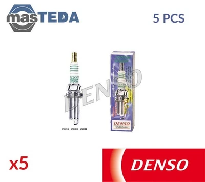 VKH22 ZÜNDKERZE ZÜNDKERZEN DENSO 5PCS FÜR AUDI TT,A3,8J3,8J9,8PA 2.5L - Image 1 of 4