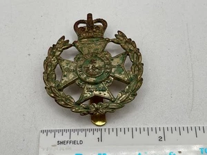 British Army Sherwood Foresters 7th Battalion Robin Hoods Metal Hat / Cap Badge - Picture 1 of 6