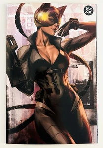 FOIL~Absolute Batman 13 Artgerm Exclusive Catwoman Virgin Variant LTD 1000 w/COA - Picture 1 of 13
