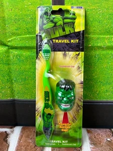 Kit de viaje Hulk 2010 cepillo de dientes y tapa de cepillo de dientes - Imagen 1 de 7