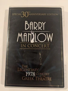 Barry Manilow Live At The Greek Theatre 1978 Concert 30th Anniversary DVD - Picture 1 of 3