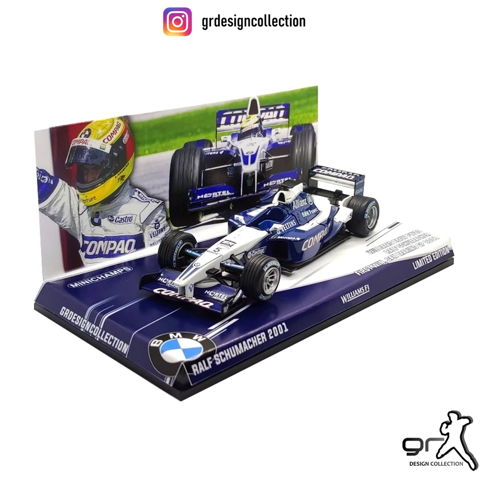 Ralf Schumacher - Williams FW23 - F1 Winner San Marino 2001 GP /Altaya-IXO/ 1:43 - Immagine 1 di 4