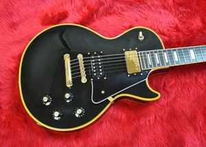 Greco EGC 480 Black Les Paul Custom Type E-Gitarre gebraucht aus Japan - Bild 1 von 9