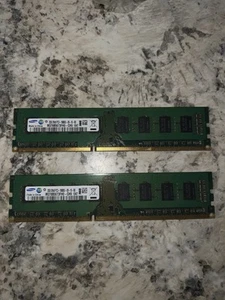 Samsung 2 x 2GB DDR3 Ram 1333MHZ 2RX8 PC3-10600U (M378B5673H0-CH9) - Picture 1 of 2