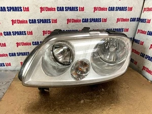 VW CADDY PANEL VAN 5DR C20 MK3 2K GP 2008 PASSENGER SIDE HALOGEN HEAD LIGHT LAMP - Picture 1 of 7