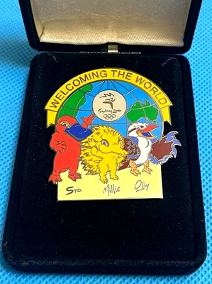 Sydney 2000 Olympic Official Mascots 'WELCOMING THE WORLD' Pin Set(No.1209/2000) - Image 1 of 4
