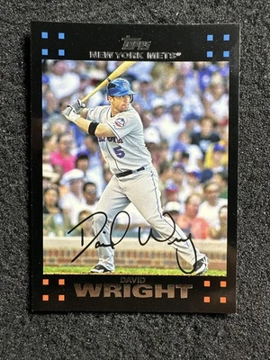 DAVID WRIGHT #260 2007 Topps Baseball QTY New York Mets - Image 1 of 2