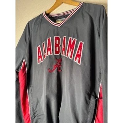 Chaqueta Pullover Alabama Crimson Tide Coliseo Atletismo Para Hombre Grande Foto 1 de 4
