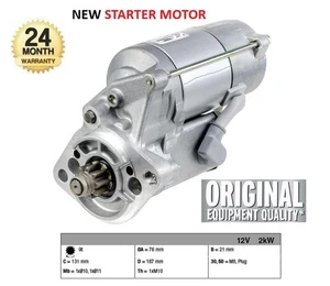 STARTER MOTOR for ROVER 75 2.0 CDT 1999-2005 - Picture 1 of 4