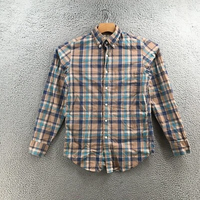 Leum For J.Crew Button Down Shirt Mens XS Multicolor Cotton Long Sleeve Collared - Image 1 of 4