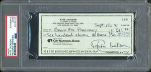 Kate Jackson Signed Check - PSA/DNA Certified - Picture 1 of 2