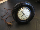 VINTAGE ELECTRIC 6' TIRE CLOCK KELLY SPRINGFIELD REGISTERED ARMOR TRAC WORKING !