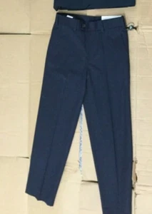 LAUREN RALPH LAUREN Boys Navy Classic Dress Pants New Sz 7 / 24 Inch Waist SC026 - Picture 1 of 6