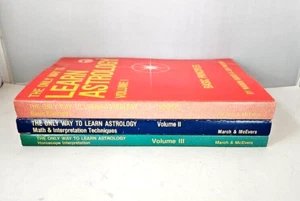 The Only Way To...Learn Astrology Volumes 1,2 & 3 - Picture 1 of 20