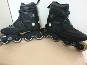 K2 Carbon black magic-w Inline Skates Gr. 41.5 benutzt - Bild 1 von 2