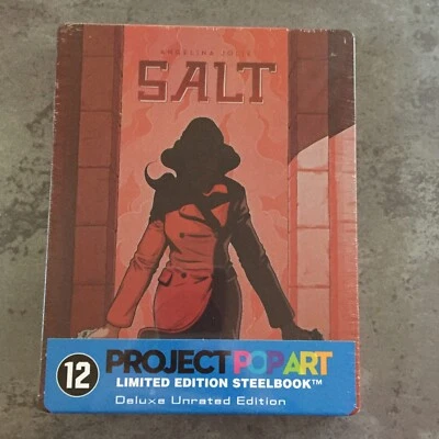Salt 2017 (Blu-ray) Limited Edition Steelbook Deluxe Edition PopArt Dutch Import - Image 1 of 4