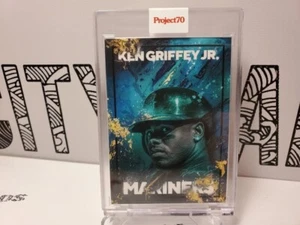 Ken Griffey Jr. 2021 Topps Project 70 #236 🔥 Mikael B 🔥 Seatle Mariners HOF - Picture 1 of 2