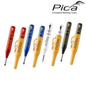 Pica BIG Ink Marker XL Tieflochmarker Permanentmarker rot blau schwarz weiß - Bild 1 von 16