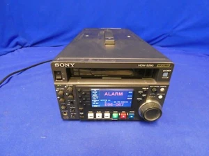 Sony HDW-S280 Half Rack HDCAM Recorder for Parts, ALARM E96-067 (150 Drum Hrs) - Picture 1 of 16