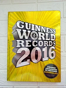 RECORDS GUINNESS MUNDIALES AÑO 2016 EDITORIAL PLANETA EDICIÓN ESPAÑOLA TAPA DURA - Imagen 1 de 12