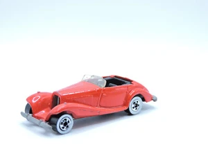 Mercedes 540 k Hot Wheels 1982, rojo con interior negro, base metálica, BW, para piezas - Imagen 1 de 9