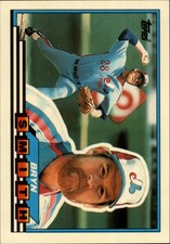 1989 Topps Big Montreal Expos Baseball Card #47 Bryn Smith