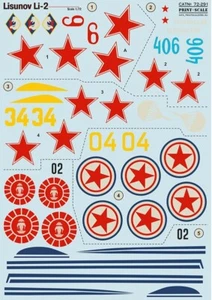 Print Scale 72-296 1/72 Decal for Avro 683 Lancaster - Picture 1 of 4