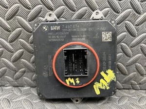 Unidad de control de lastre de faros LED BMW F82 F83 M3 M4 OEM 17-20 7457874 - Imagen 1 de 4