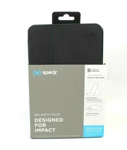 Speck Products Balance Folio, Samsung Tab A 8.0" Case and Stand, Black - NEW - Picture 1 of 1