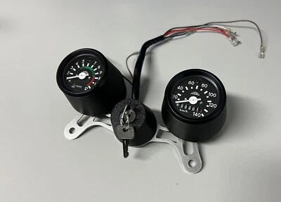 Simson S50 S51 Tacho Drehzahlmesser Halter Cockpit Zündschloss Edelstahl 3D DZM - Bild 1 von 4