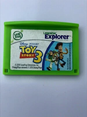 Leapfrog Leapster Explorer TOY STORY 3 Game Leap Pad 2,3,GS, XDi Ultra #0072 - Image 1 of 3
