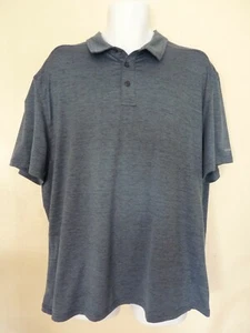 G.H. Camisa polo para hombre Bass & Co manga corta de 3 botones mezcla poliéster azul - Imagen 1 de 7