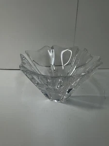 Orrefors Crystal Bowl Signed Orion by L Hellsten Sweden Vintage 5 1/2" x 3 1/2" - Picture 1 of 6