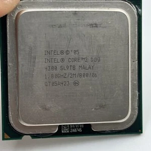 INTEL SL9TB CORE 2 DUO 4300 2CORE 1.8GHZ PROCESSOR - Picture 1 of 6