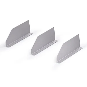 P-SH-Divider-TOP 4.3" Heightened Version Shelf Divider Shelf Accessories Grey - Picture 1 of 7