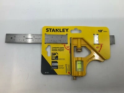 Stanley 46-123 combinação de grau de empreiteiro quadrado 12" - Imagem 1 de 3