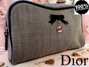 Dior Makeup Bag Genuine Authentic Cosmetic Travel Mini - Picture 1 of 1