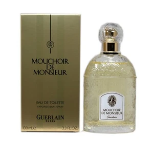 GUERLAIN MOUCHOIR DE MONSIEUR EAU DE TOILETTE SPRAY 100 ML/3.3 FL.OZ. - Picture 1 of 1