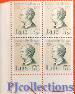1008 - ITALIEN - ITALY 1979 FIGUREN ILLUSTRI VOLLBLOCK 4 BRIEFMARKEN POSTFRISCH - Bild 1 von 1