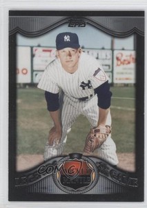 2009 Topps Wal-Mart Legends of the Game Platinum Mickey Mantle #LLP-7 HOF