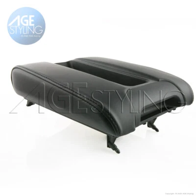 Apoyabrazos consola central delantera deslizante cuero napa negro BMW M5 E39 2000-2003 Foto 1 de 4