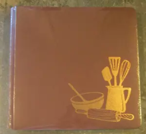 Creative Memories 12x12 COOKIE EXCHANGE Burgundy Foiled Album Cover 2024 Ltd Ed - Picture 1 of 3