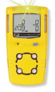 BW MicroClip XL Gas Detector - H2S O2 CH4 (LEL) CO c/w Charger  - Picture 1 of 4