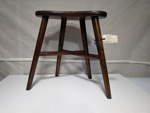 Qing Dynasty Handmade Ju Wood Stool, Shanxi Province 17.5" x 9" x 19.5" - Picture 1 of 13